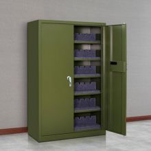 钱柜 95式 加厚钢制指纹锁手枪柜 军绿色 （单位：个）